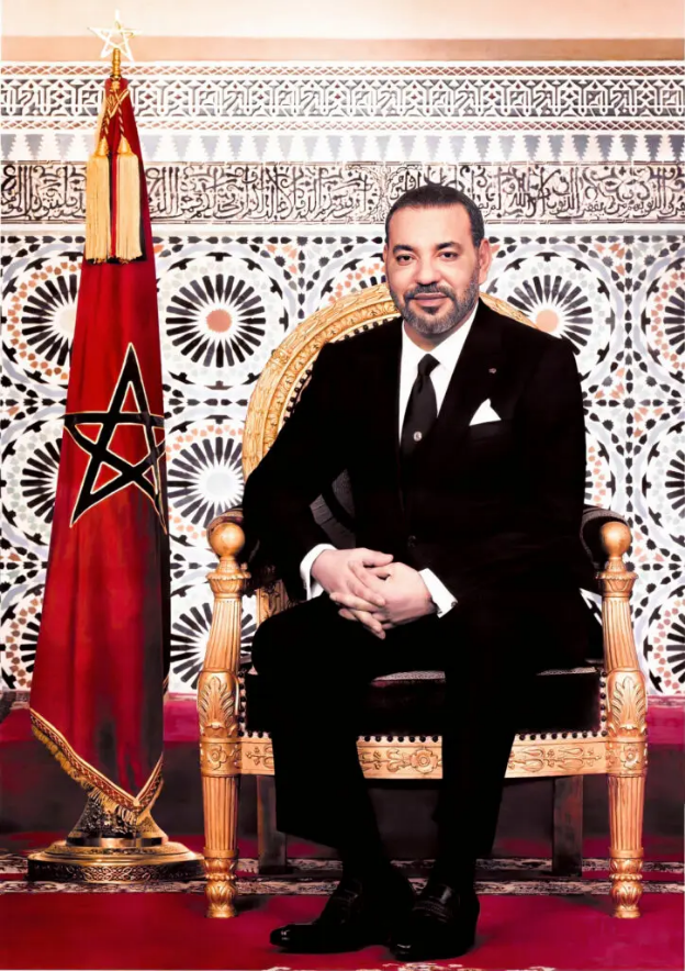 Portrait officiel de Sa Majesté le Roi Mohammed VI